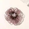Diseño Personalizado Hueco Cristal Alambre Envuelto a Mano Flor Accesorios DIY Ropa Accesorios para el Cabello Flores para Zapatos Adornos Suministros Accesorios