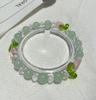 Pulsera Año Nuevo del Dragón 2024 para Mujer Pulsera Imitación Cinabrio Bollo de Dragón Nuevo Estilo Chino Joyería Estilo Chino Año del Dragón