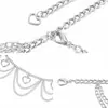 Bycl4824Y Nueva Cadena para Cintura Transfronteriza Cadena de Metal Colgante de Corazón Cadena de Olas con Borla Cadena Decorativa Moderna para Cintura Cuerpo