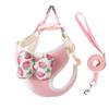 Coleira peitoral para cachorro, Guia para passear com cachorro, Coleira peitoral estilo colete, Coleira para Bichon, Peitoral estilo colete DIY no atacado