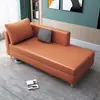 Mobiliario moderno minimalista de tela para sala de estar de apartamento pequeño, chaise longue para una persona, sofá cama perezoso para hotel, B&B, dormitorio, sofá de belleza