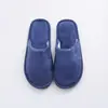 Nuevas Pantuflas de Felpa para Interior para el Hogar Otoño e Invierno Suelo de Madera Cálidas EVA Postparto Algodón Cixi