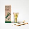 Set de 3 piezas de Matcha del set de 4 piezas de explosiones de Amazon 100 Benli cerámica transfronteriza herramienta japonesa para matcha cepillo