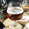 Taza de Cerveza Artesanal Libby Tulipán Grande para Vino Taza de Brandy Corta Creativa para el Hogar