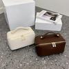Bolsa de Cosméticos Personalizada, Nueva Bolsa de Almacenamiento de Gran Capacidad, Neceser Conveniente y Resistente al Agua, Bolso de Mano, Estilo Urbano y Sencillo