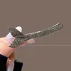 Presilhas de cabelo de alta qualidade, estilo coreano, nicho, para mulheres, doces e de luxo leve, estilosas e versáteis, presilhas laterais sem costura para franja