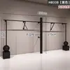 Estante de Exhibición para Tienda de Ropa de Hierro Minimalista Negro Montado en Pared Perchero de Ropa para Tienda de Ropa de Mujer Estante de Ropa de Pared Modelo Nuevo