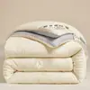 Nueva colcha de gasa de burbujas de algodón de Xinjiang, colcha de invierno, colcha de primavera y otoño, edredón, colcha de cuatro estaciones, colcha de aire acondicionado, ropa de cama