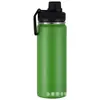 Nueva Olla Espacial de Acero Inoxidable 304 Doble Capa 18oz Taza de Agua de Gran Capacidad Portátil para Exteriores Taza Deportiva con Aislamiento Frío
