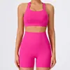Ropa de Yoga Transfronteriza Primavera y Verano, Ropa Exterior Deportiva para Fitness, Tops de Manga Corta de Secado Rápido para Yoga y Running al Aire Libre para Mujeres