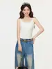 Conjunto de Top Duas Peças Deslumbrante com Patchwork de Renda para Mulheres Primavera 2026 Cardigã Ligeiramente Transparente Top Camisola Sexy