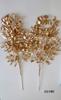 Eucalipto Dorado Artificial Flores Decorativas para el Hogar, Serie de Bodas, Varios Tipos de Hojas, Cubo de la Fortuna, Flores de Hojas Doradas Artificiales