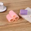 Artefacto para flequillo de aire tubo rizador rizador de plástico auto-adhesivo rizador mágico para persona perezosa flequillo en forma de ocho hebilla femenina