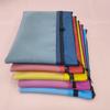 Bolsa de Archivo de Malla Semitransparente de Doble Capa Tamaño A4 Bolsa de Almacenamiento Impermeable para Documentos para Estudiantes de Primaria Clasificación por Materias Bolsa para Libros con Cremallera