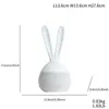 Artesanía de cerámica moderna minimalista pequeñas decoraciones frescas para escritorio sala de estar decoraciones lindas regalos venta al por mayor transfronteriza