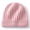 Gorros de cachemira para niños de otoño e invierno, elegantes y modernos para niños y niñas, gorros de lana de moda estilo coreano para bebés, gorros de punto para niños