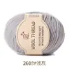 Lã tecida à mão 4-strand multi-color lã adulto chapéu cachecol fio crochê casaco médio grosso linha lote
