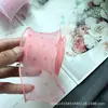 Cinto de Gaze com Sobreposição de Bolinhas Doces Novo Coreano Material para Laço de Cabelo DIY Caseiro para Meninas