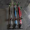 Atacado de fábrica suporte de bateria de aço inoxidável cor ousada nova suporte de vara de pesca de aço dourado plug de local de pesca de mesa