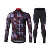 Traje de Inverno Ai Suo com Estampa em Fleece Quente de Secagem Rápida para Ciclismo com Mangas Longas para Homens