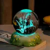 Ramo Bola de Cristal Luminosa Tulipán Luz de Noche Adorno Regalo para Cumpleaños de Niñas Regalo para Mejores Amigas Regalo para el Festival Qixi para Novia