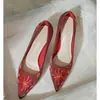 Tacones Altos de Tacón de Almohada Blanca para Mujer, Nuevo Modelo 2026, Estilo de la República de China, Zapatos Cheongsam Hanfu Bordados en Satén, Zapatos de Boda Chinos Retro