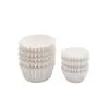 Portavasos de papel a prueba de aceite para hornear pasteles de grado alimenticio desechable, vaso de papel, portavasos de fondo para frutas Snow Mei Niang, vaso para mafen resistente a altas temperaturas