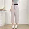 [Oferta Especial] 100 kg Nuevo Estilo de Verano para Mujeres de Tallas Grandes: Pantalones Cortos Ligeros de Lyocell, Pantalones Casuales Talla Grande para Mujer 0585