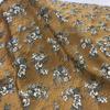 Vestido-casaco de jacquard tingido em fio com fundo amarelo e flores pequenas para primavera e outono, vestuário, moda, tecido de jacquard, bolsa, tecido de vestido de princesa