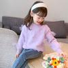 Suéter para Niñas Estilo Coreano Combinable Estilo Nuevo Camisa Tejida para Niños Otoño e Invierno para Mujer Camiseta Base para Niñas Ropa para Niños