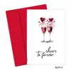 Cartões de felicitações transfronteiriços, feliz casamento, cartões de felicitações para festa de casamento, bênçãos de amor e casamento com envelope, cartões de felicitações, novos produtos da Amazon