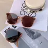 Gafas de Sol de Moda para Mujeres con Rostros Grandes, Gafas de Montura Grande, Protección Solar de Verano, Versátiles, Especiales para Conducir, Gafas Anti-UV