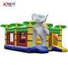 Trampolim inflável Kidsren de fábrica Tema do parque de diversões Trampolim Slide Tema do elefante Trampolim inflável da corrediça