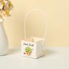Caja de Papel Kraft Carnosa Portátil Caja de Papel Impermeable Mini Caja para Planta Carnosa en Maceta Cuadrada Engrosada Caja de Embalaje para Planta Verde Flor