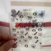 Librito Rojo Adhesivo para Uñas Arte de Uñas Lindo Dibujo Animado Gato Amor de Cachorro Patrón Pequeño Ins Grafiti Calcomanía Adhesiva