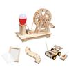 Generador de manivela ciencia para estudiantes pequeño experimento manual diy ciencia y tecnología pequeña producción regalo de jardín de infantes materiales de montaje