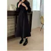 Vestido Camisa Elegante para el Trabajo con Cintura Ajustada de Línea A, Manga Larga para Mujer, Nuevo Producto Coreano Otoño 2026 18449