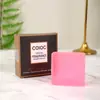 Smix Perfume de Fragancia de Cristal Aceite Esencial Jabón Jabón Hecho a Mano Limpiador Hidratante Limpiador Facial Baño Jabón para Mujeres Transfronterizo