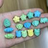 Porcelana de Alta Magnesita Turquesa Elefante Dios Nezha Accesorios de Estrella Hecho a Mano DIY Accesorios de Moda Pulsera de Cuentas de Buda