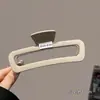 2026 Nuevo Modelo Pinza de Garra Simple Versátil Mate Accesorio Elegante para el Cabello para Peinado de Moño Pinza Tiburón Pasador de Moda Tocado