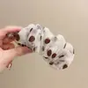 Pinza grande para el pelo estilo coreano para mujer, pinza banana para coleta alta, suave y elegante, lindo accesorio para el cabello