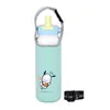 Taza Oso Niños Taza de Aprendizaje Funda Antiderrapante para Taza Taza Térmica Bolsa Tote con Aislamiento Térmico Cubierta Protectora Accesorios Mayoreo Linda y Divertida