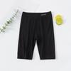 Pantalones cortos de modal Lanjing de cinco puntos para niñas Clase A, pantalones de seguridad finos de verano para niños, ropa exterior para bebé, pantalones de longitud media