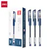 Deli 6600Es Pluma de Gel 0.5mm Pluma para Firmar de Oficina Pluma de Carbono Pluma de Agua Pluma de Gel para Estudiantes por la Mañana Venta al por Mayor