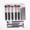 Amazon Set de 14 Brochas de Maquillaje Brocha para Polvos Sueltos y Base de Maquillaje Brocha de Cerdas Suaves Brocha de Maquillaje Portátil Venta al por Mayor