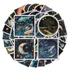 50 Piezas de Pegatinas Temáticas de Mitología del Universo de Fantasía de Compra Directa Transfronteriza, Pegatinas Decorativas de PP Impermeables para Cuadernos y Diarios