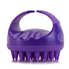 Bestseller transfronterizo: Cepillo suave de silicona para champú para masajear, adecuado para uso tanto en mojado como en seco, no daña el cuero cabelludo, disponible en varios colores, cepillo modelo nuevo