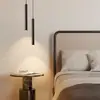 Lámpara colgante recargable, no requiere cableado, magnética, altura ajustable, adecuada para estudio, comedor, recibidor, creando ambiente, dormitorio, mesita de noche, no necesita cables colgantes