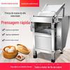 Máquina de prensar massa de alta velocidade comercial máquina de amassar e prensar massa máquina de amassar e laminar massa aço inoxidável massa laminada Pão de pão pão cozido no vapor macarrão