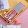 Caja de Espejo Mini Transfronteriza Set de 5 Brochas de Maquillaje Espejo Pequeño Brocha para Polvo Suelto Brocha para Sombra de Ojos Brocha de Maquillaje para Principiantes Venta al por Mayor